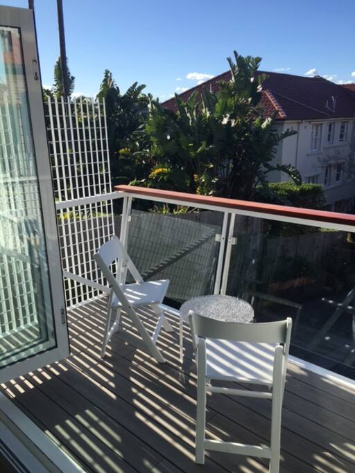 Balcony view one way..