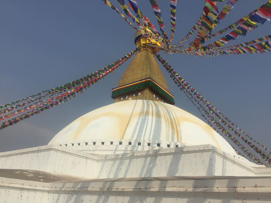 The Bigest Stupa (Buddhanath) in Kathmandu