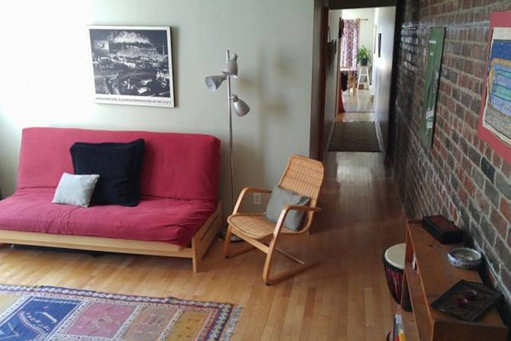 Living room (and hallway)