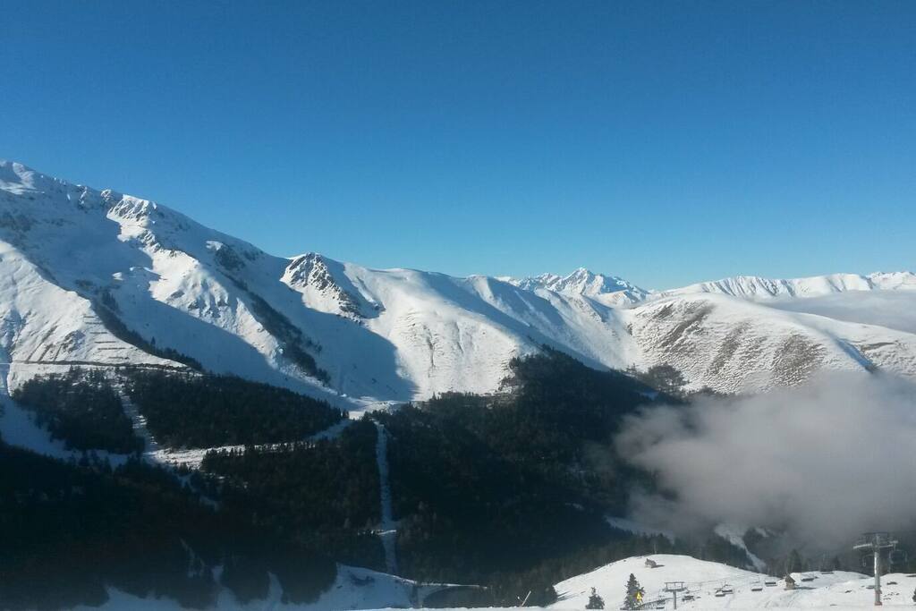 vue du balcon