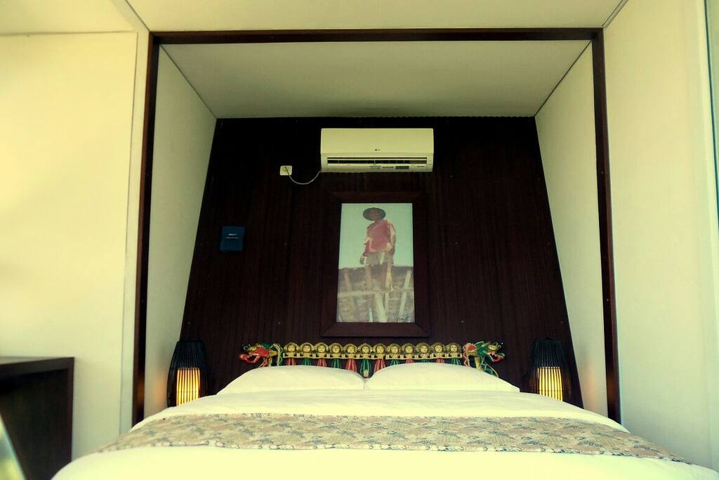 A comfortable bedroom to renew the energy.