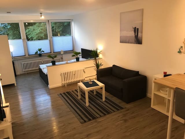 Studio Apartment direkt im Zentrum & 24h Check-In