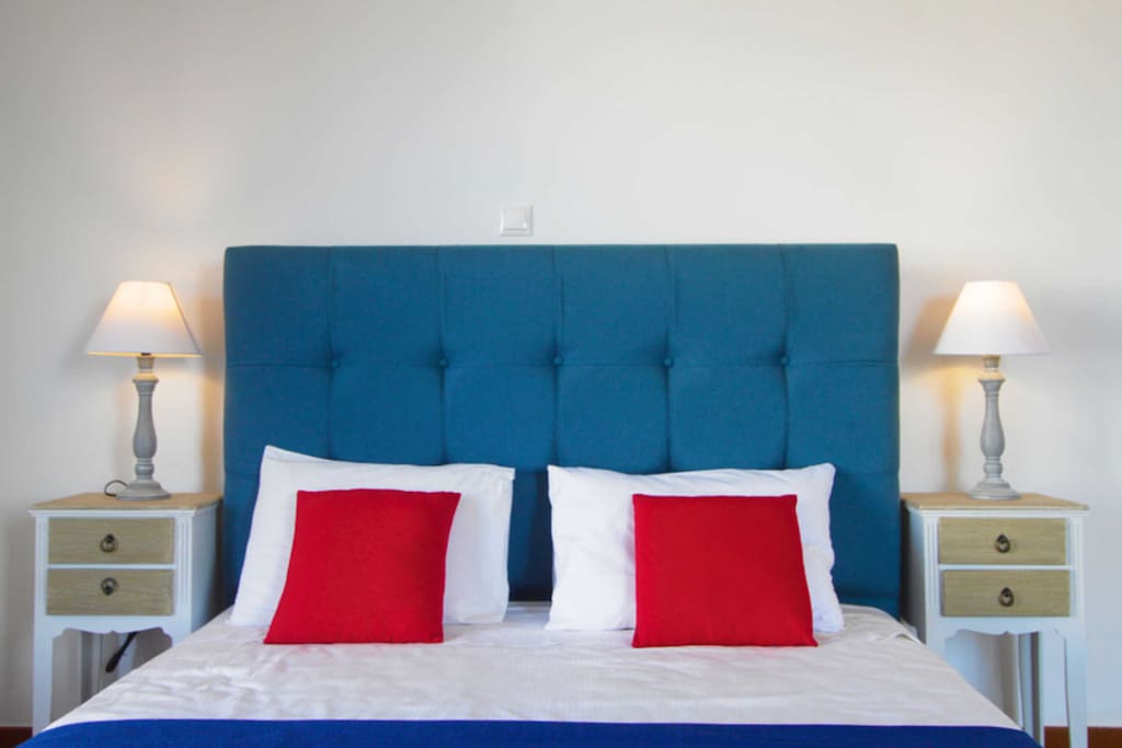 Schlafzimmer mit King Size Betten