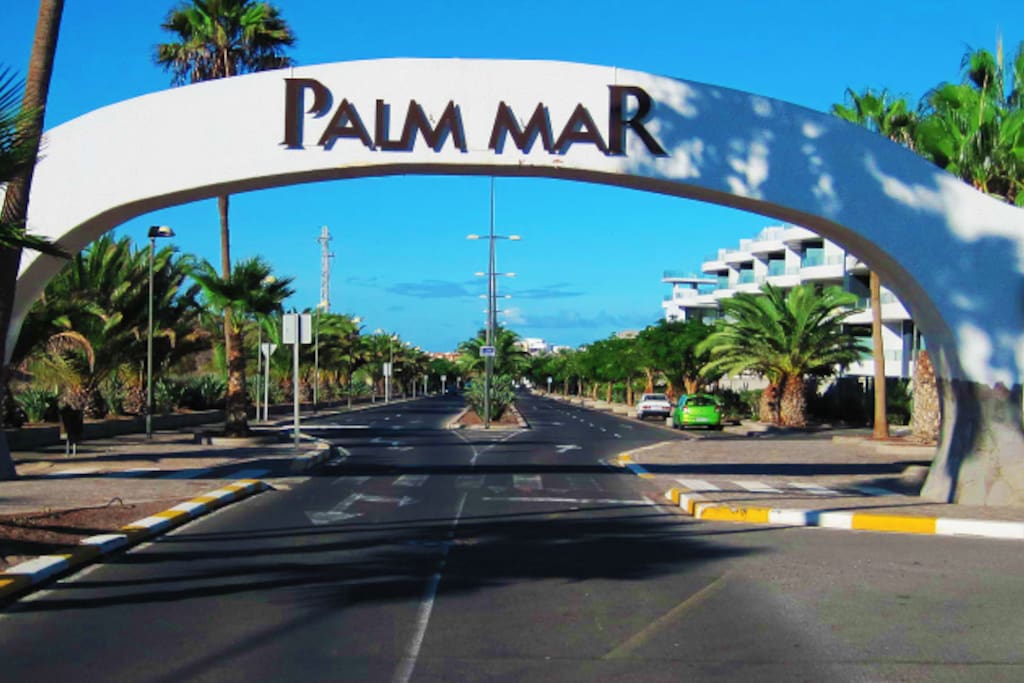 Entrance to Palm-Mar