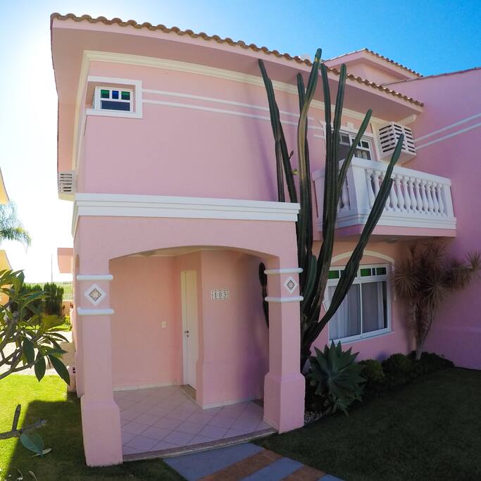 Fachada da casa.
