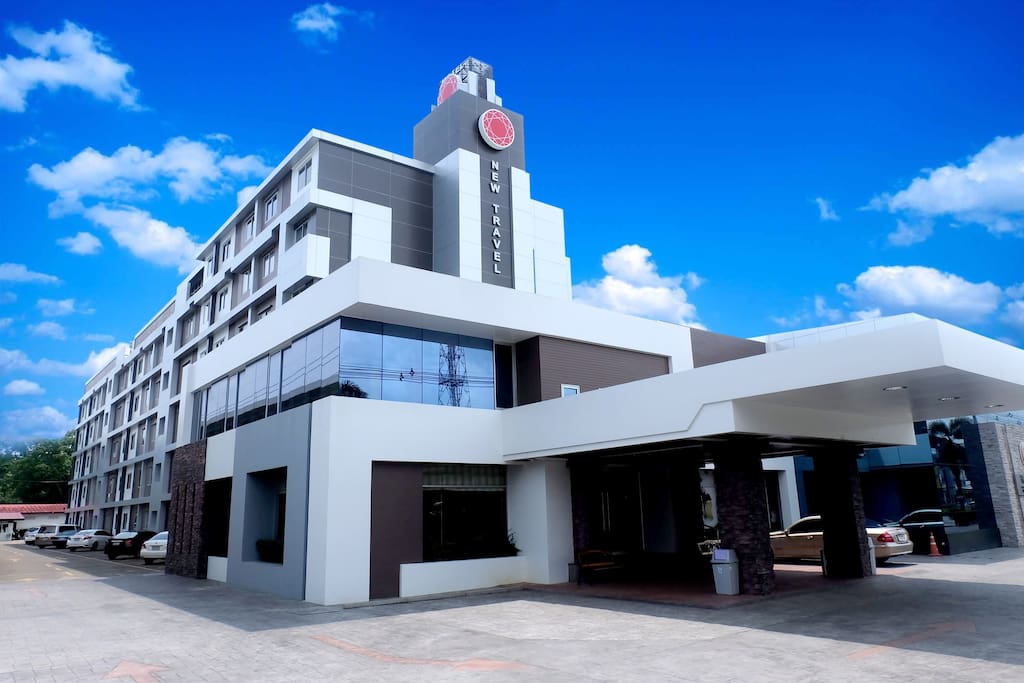 Front of hotel