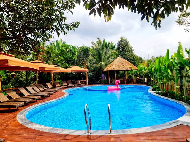 Bamboo Eco Village managed Airbnb listing 1
