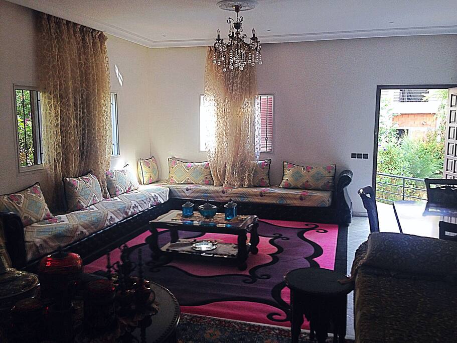 Second floor living rooms