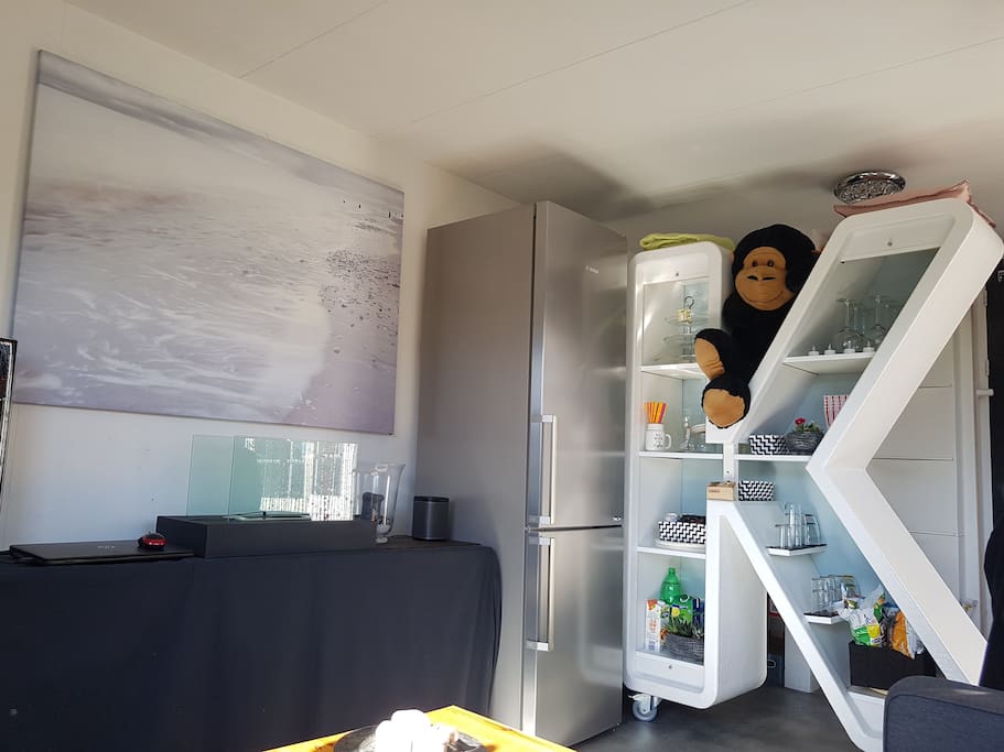 Extra Fridge with freezer