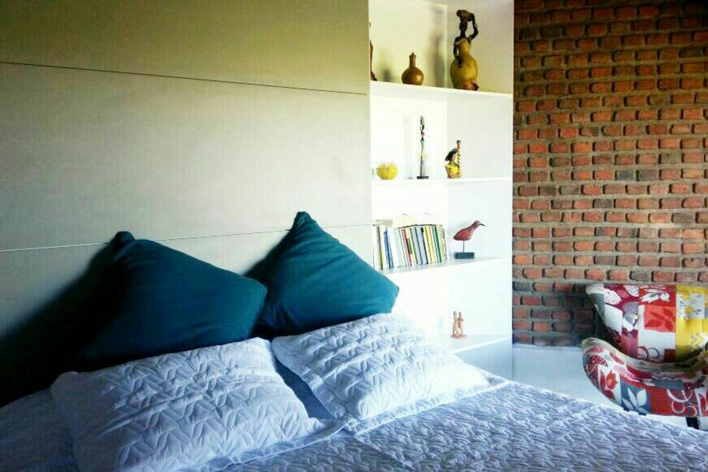 Aconchego do quarto/suíte.