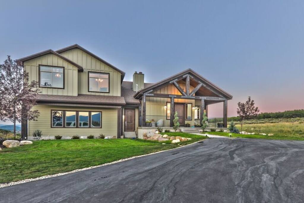 Front View of House