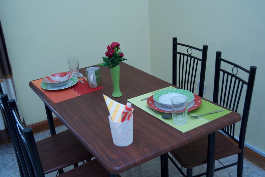 Dinning area.
