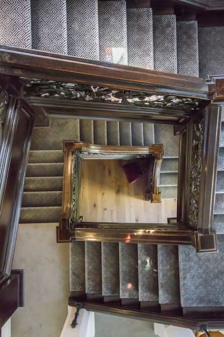 Tudor Staircase up the Tower