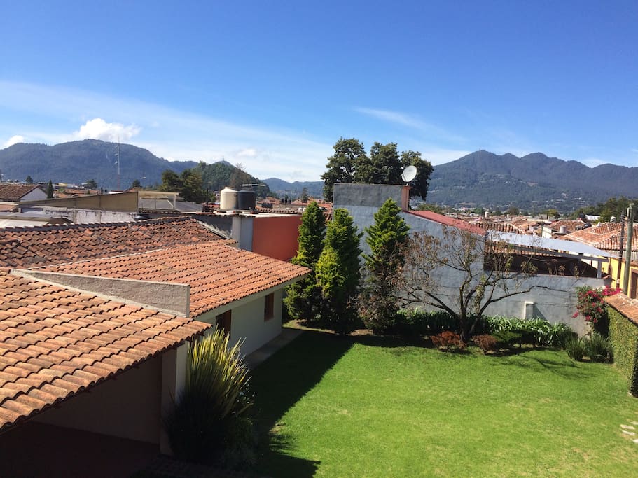 View from the terrace in the 2nd floor