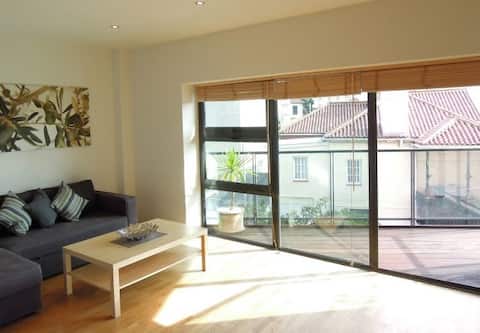 Near Beach & Marina with Parking, Gym & Gardens.