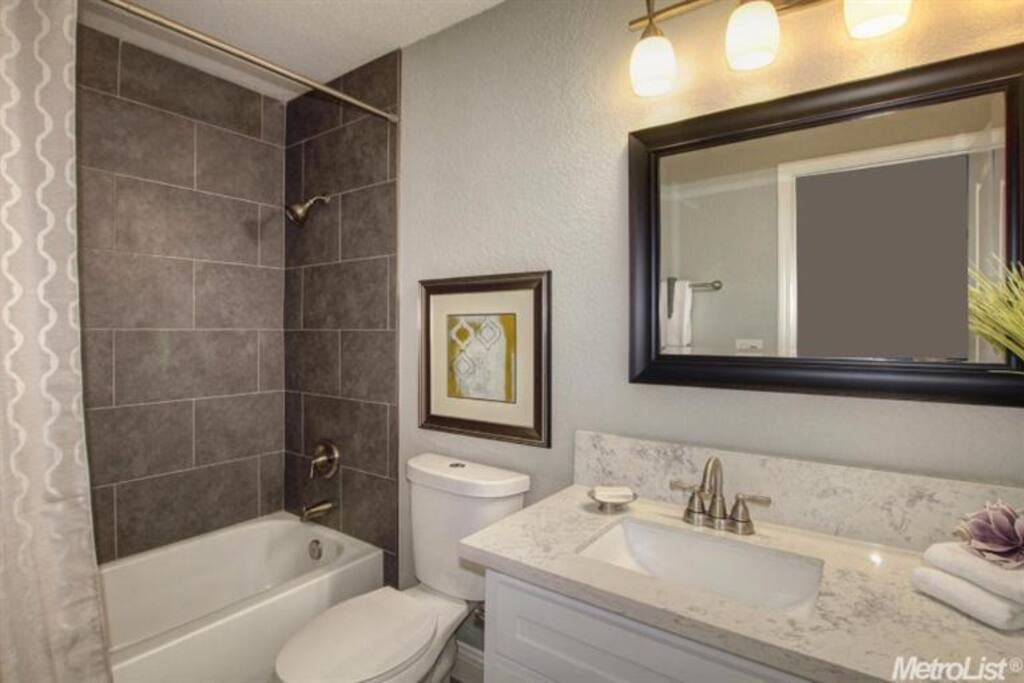 Guest bathroom.