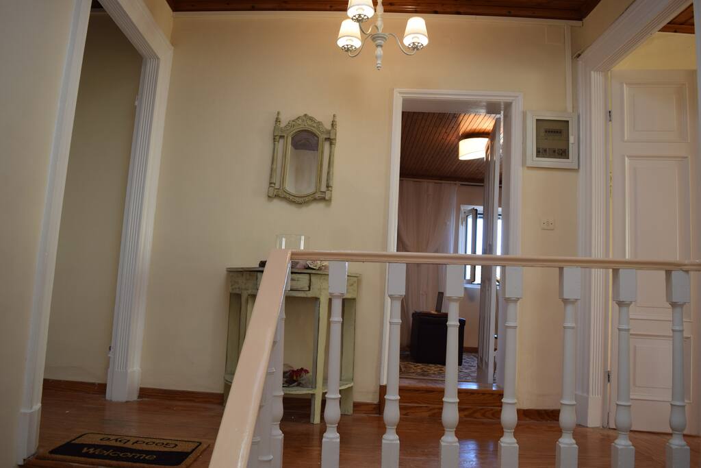 As we enter the apartment