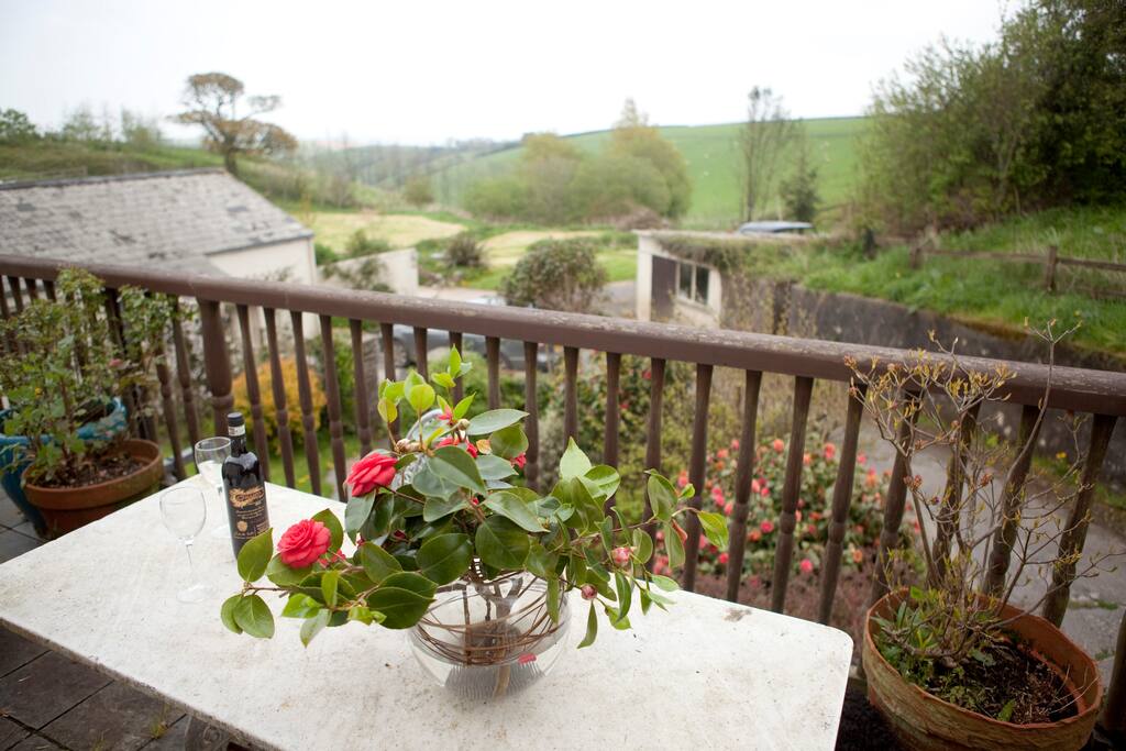 View from the balcony