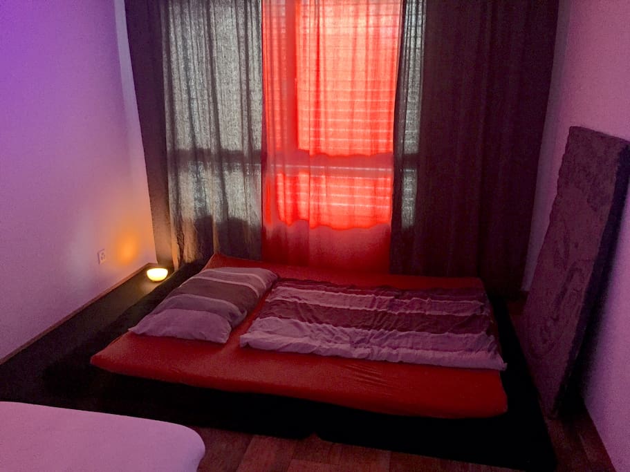Futon + Matratzenauflage