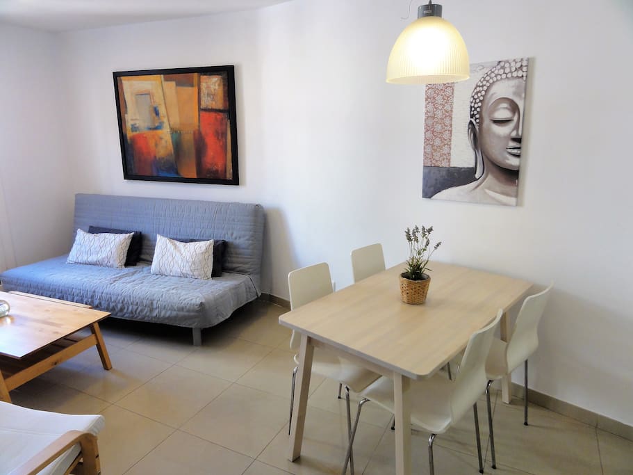 Comfortable dining area