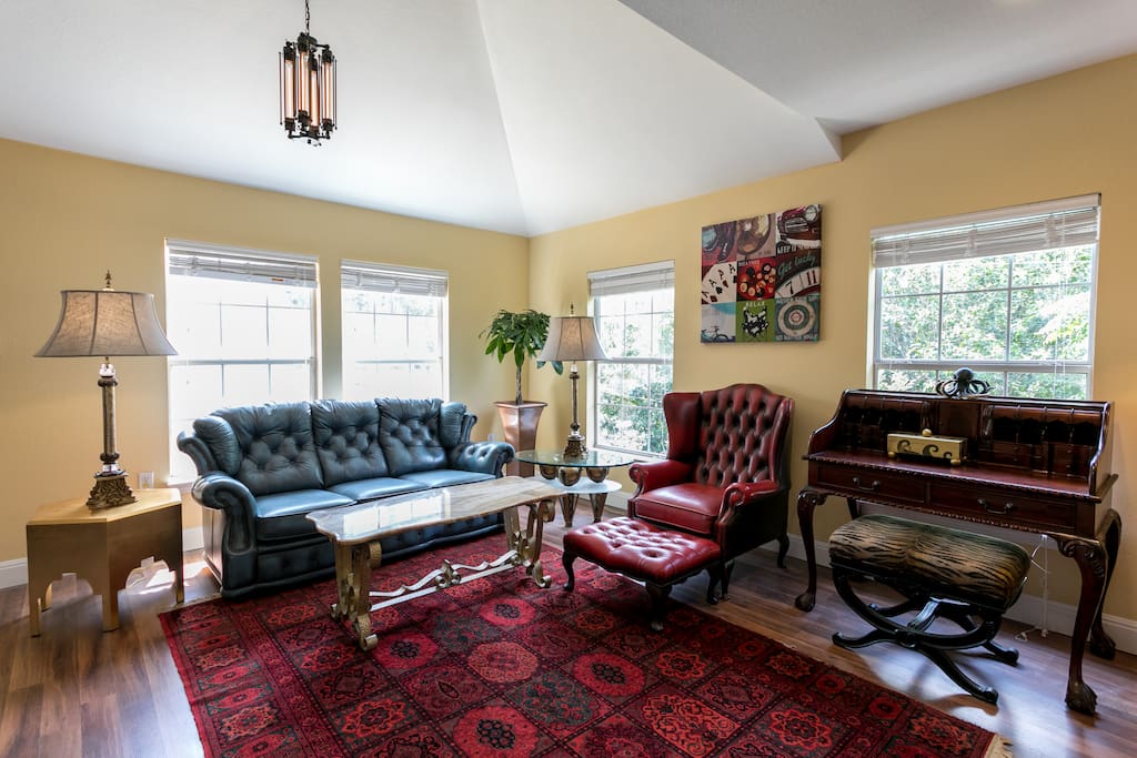 Spacious living area with an unforgettable, high-end design