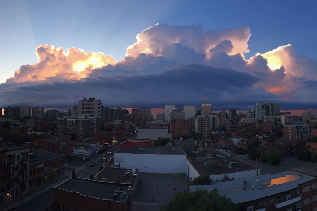 Beautiful View of downtown Ottawa