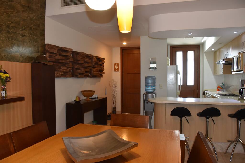 Entrance and Kitchen