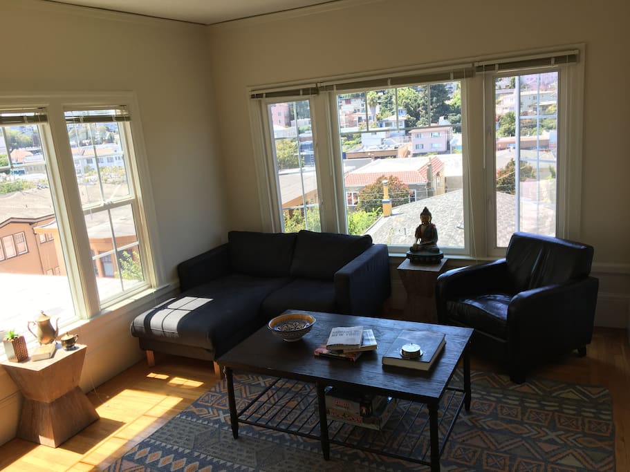 great sun-filled rooms