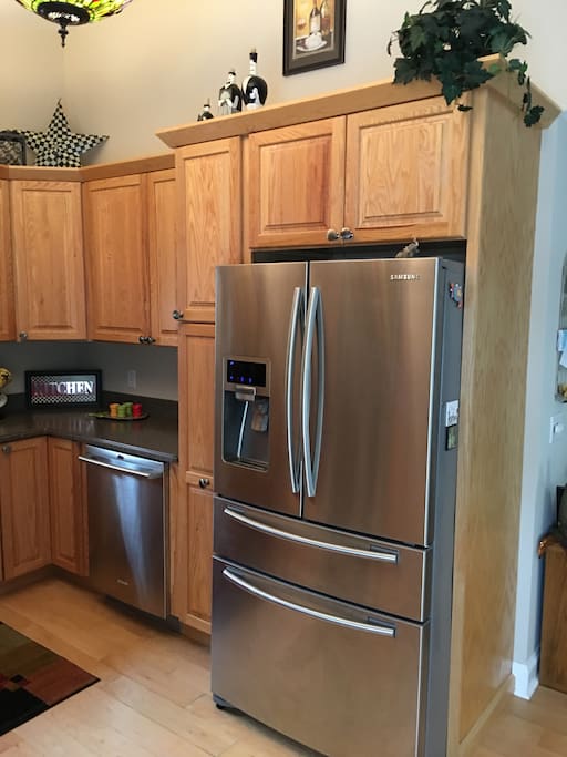 Kitchen with updated appliances