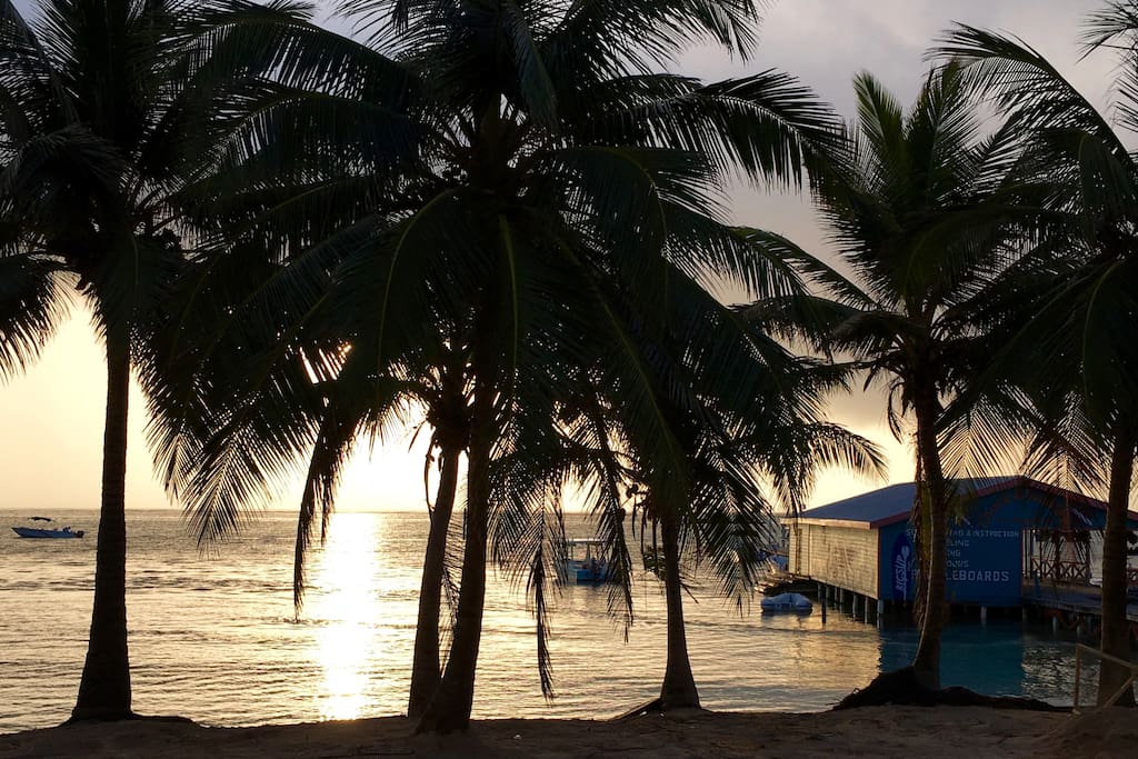 Amazing sunrises and views of the ocean on the beach right out front