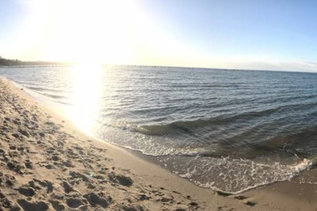 Private local Swimming Beach!