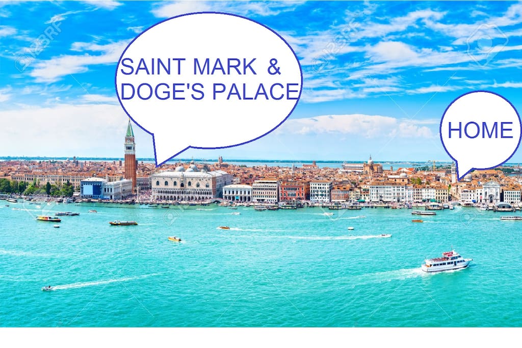 Perfect location: five minute walk from San Marco square. Local neighborhood with supermarkets, bar, cafe, restaurants.