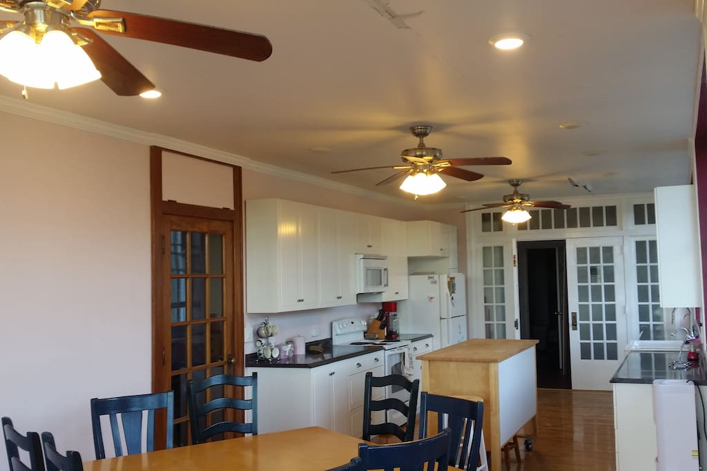 Kitchen with everything imaginable.