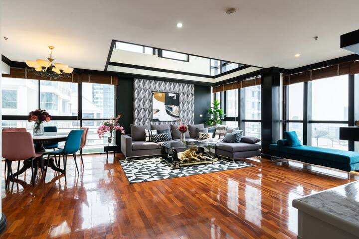 ⭐Geomatrix Penthouse 170sqm. 3Bed 3Bath (Lumpini)⭐ gallery image 2