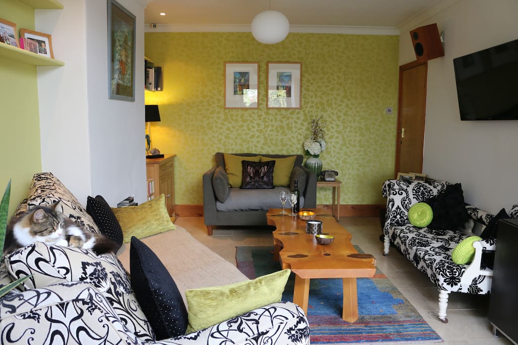 The living room