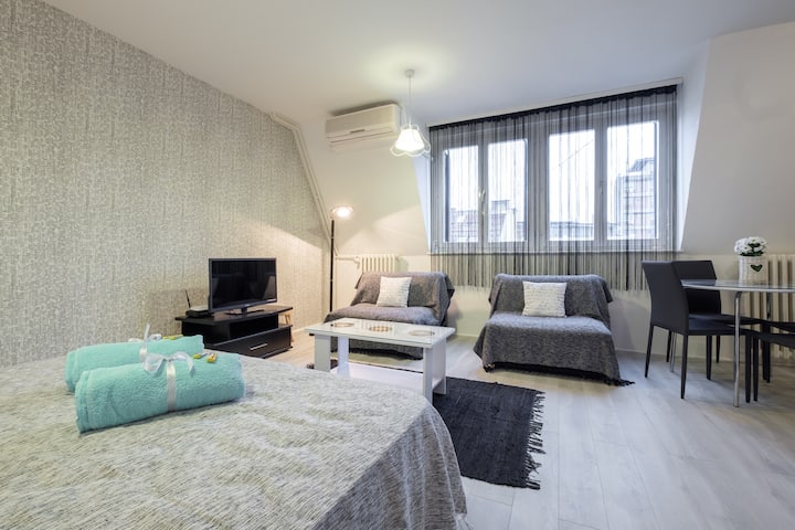 Audrey Studio - Central, Quiet, Bright, Clean - Belgrad