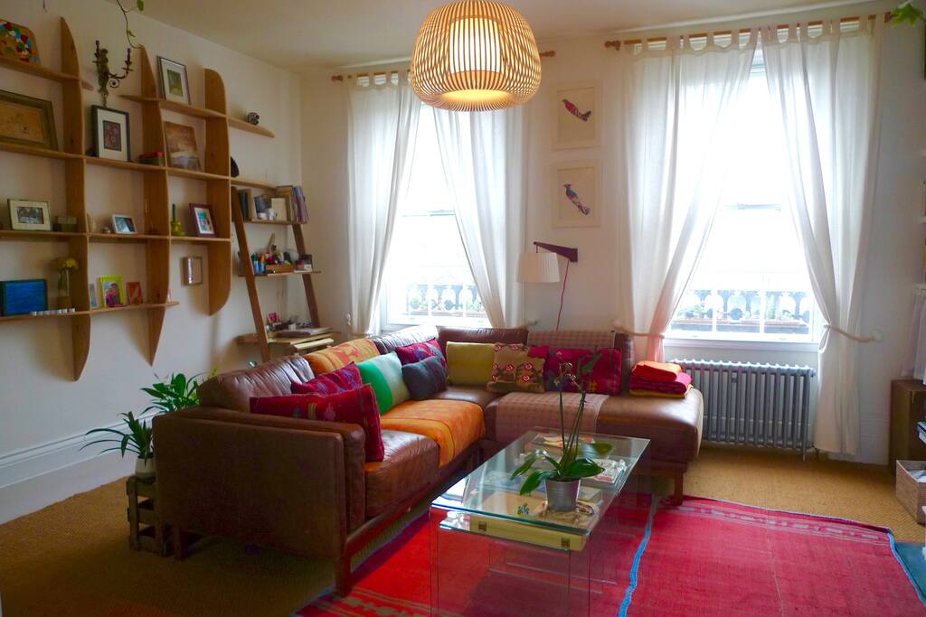 Living Room looking towards windows