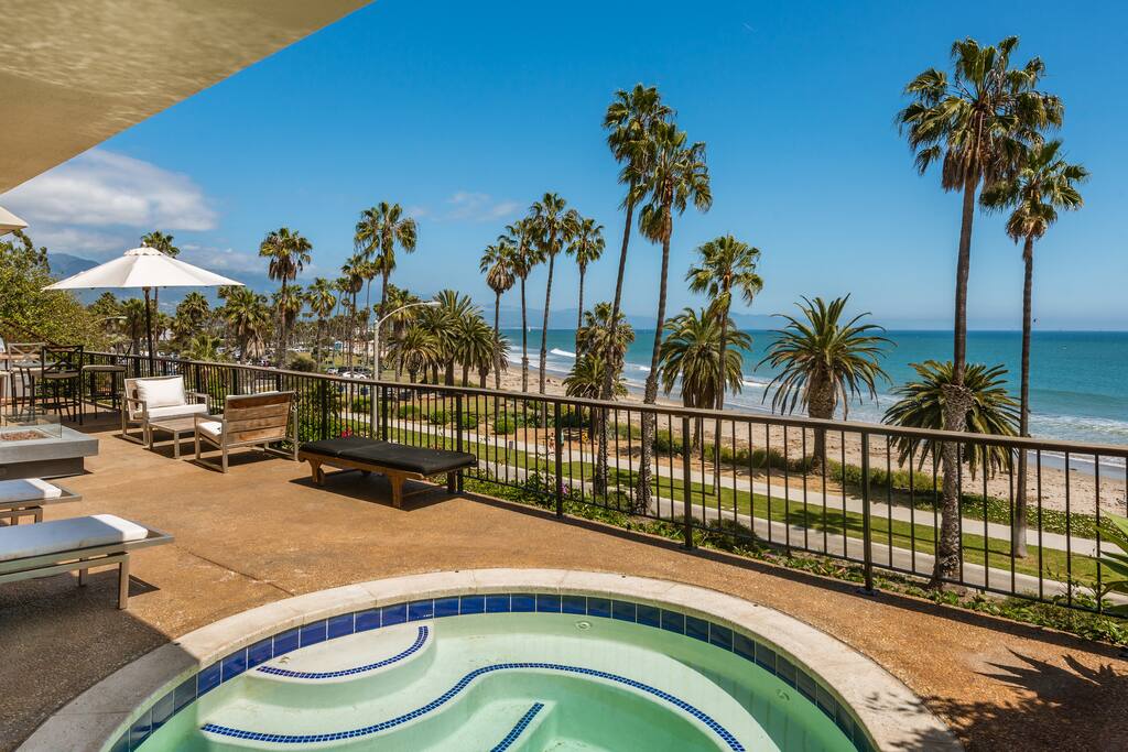 Private patio