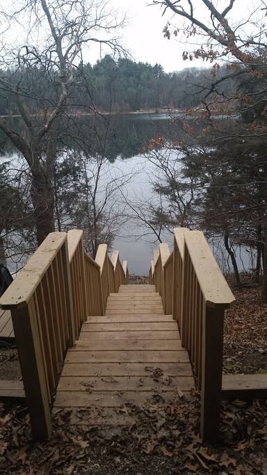 Lake is ready for paddle boat or boards!