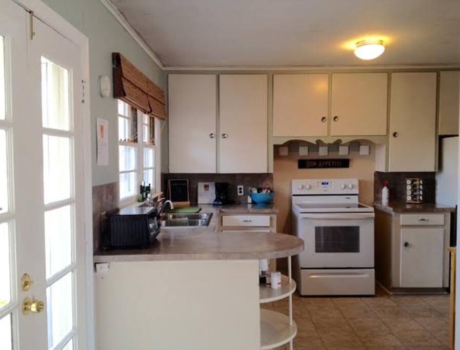 new counter tops, stove, flooring, sink, paint