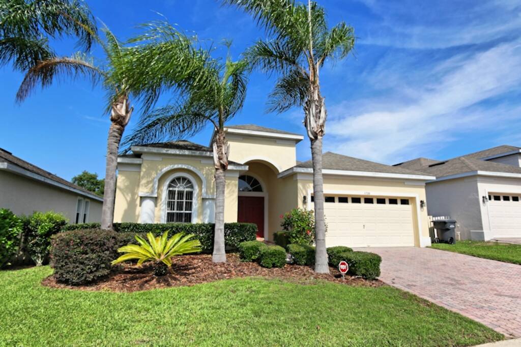 Front of Villa