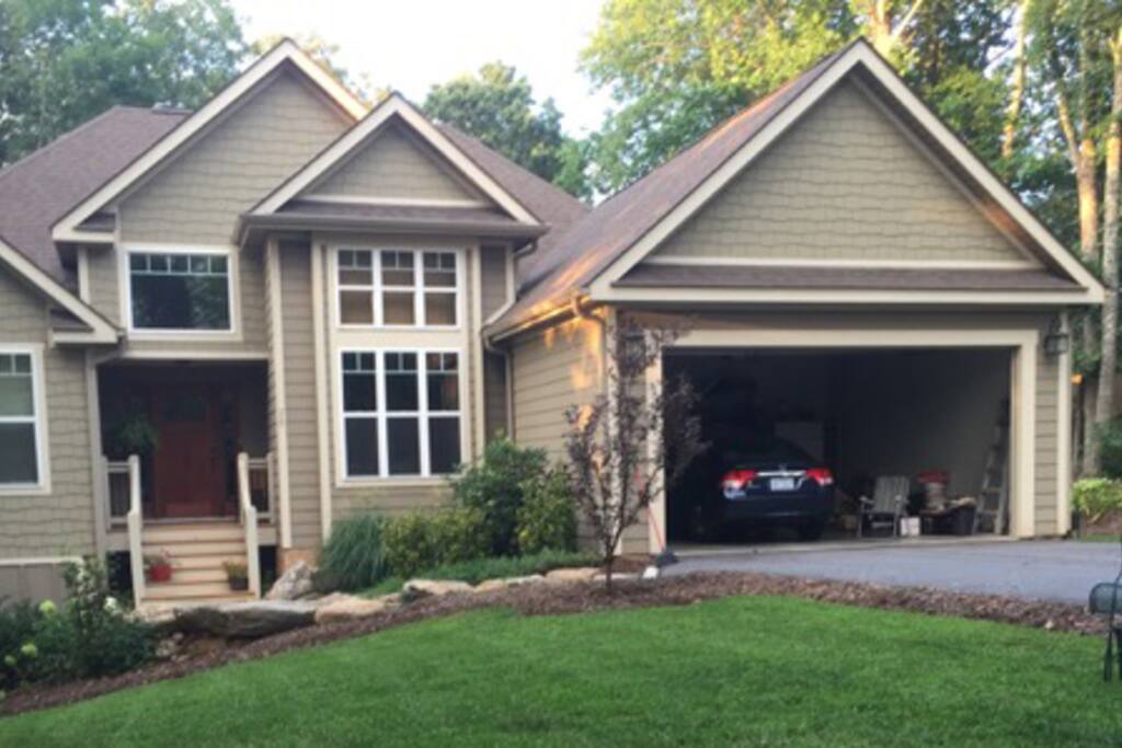Front of our house; guest's private entrance is in rear.