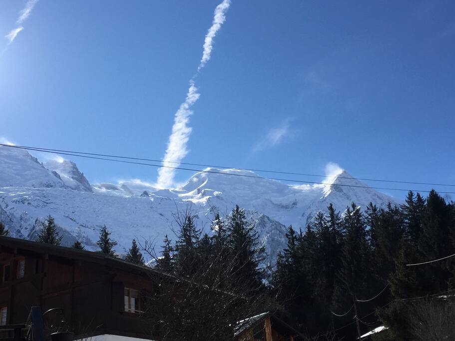 Vue du chalet