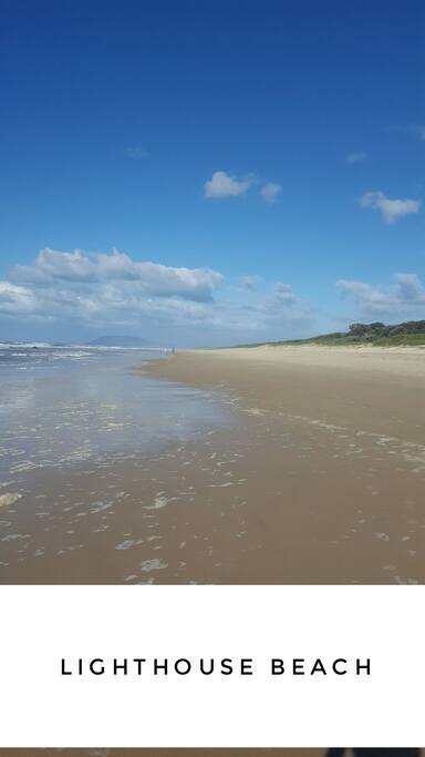 Actual picture of the
beach aprox 250m walk