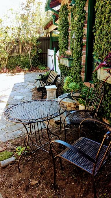 Courtyard at entrance