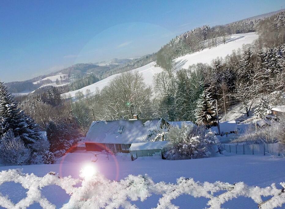 Winterlandschaft am Horn