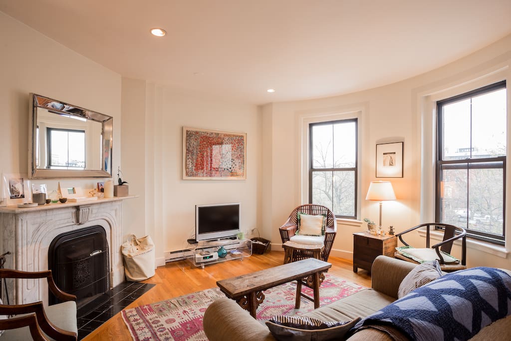 The living room