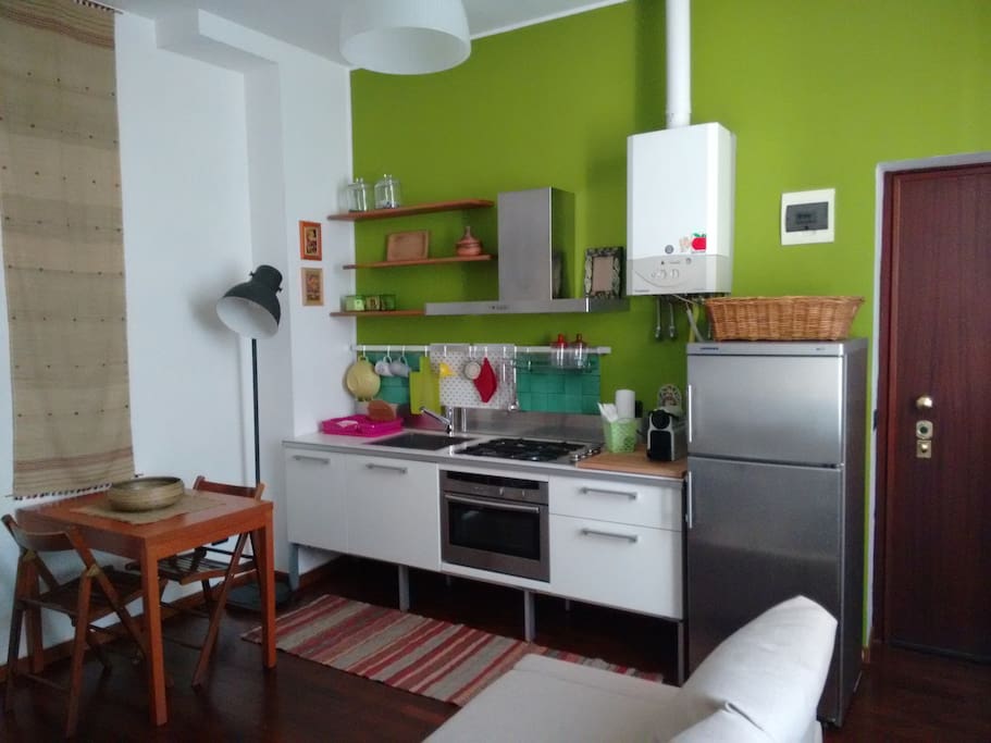 Cucina a vista
Kitchen