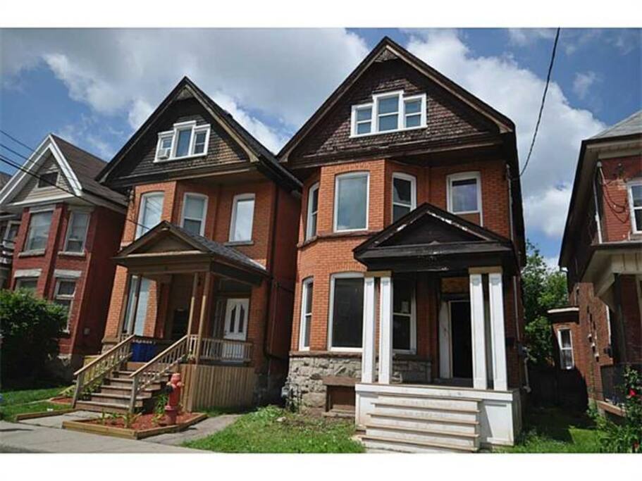 Apartment is whole main floor of house.