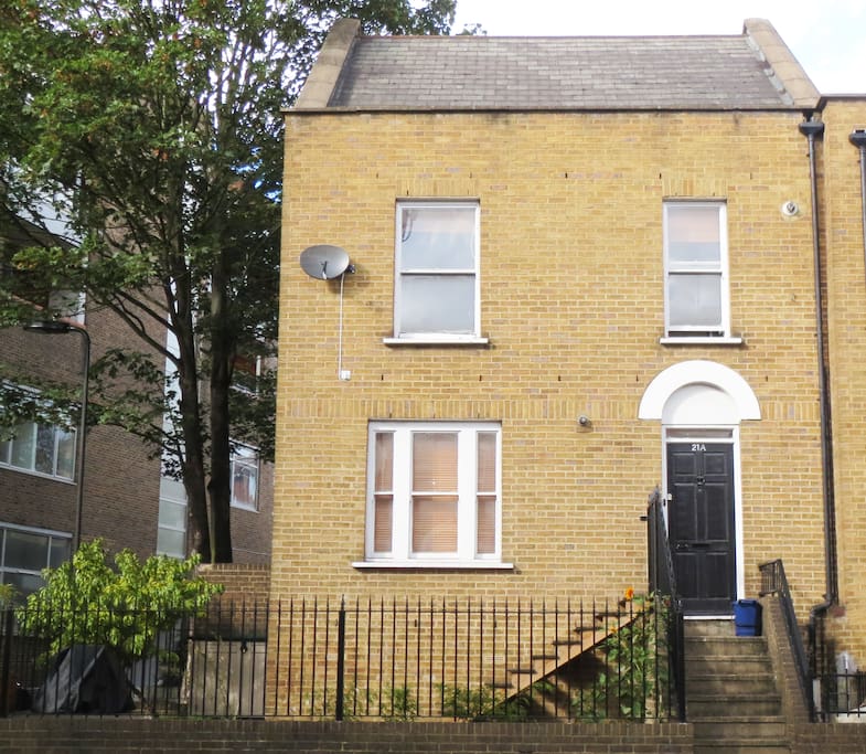A charming two story period house with garden
